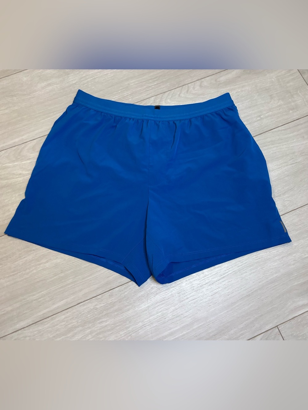 VRST Men's Accelerate Cobalt Blue Lined Running Training Athletic Shorts Size M